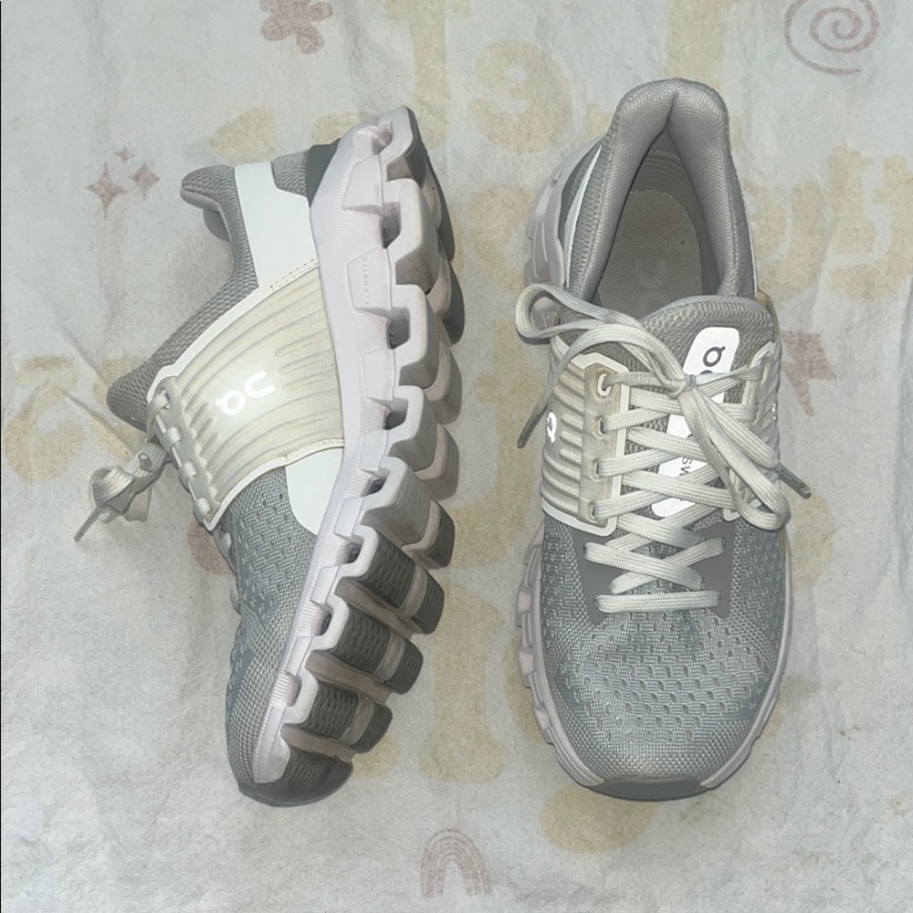 On Running Women's Gray Running Shoes